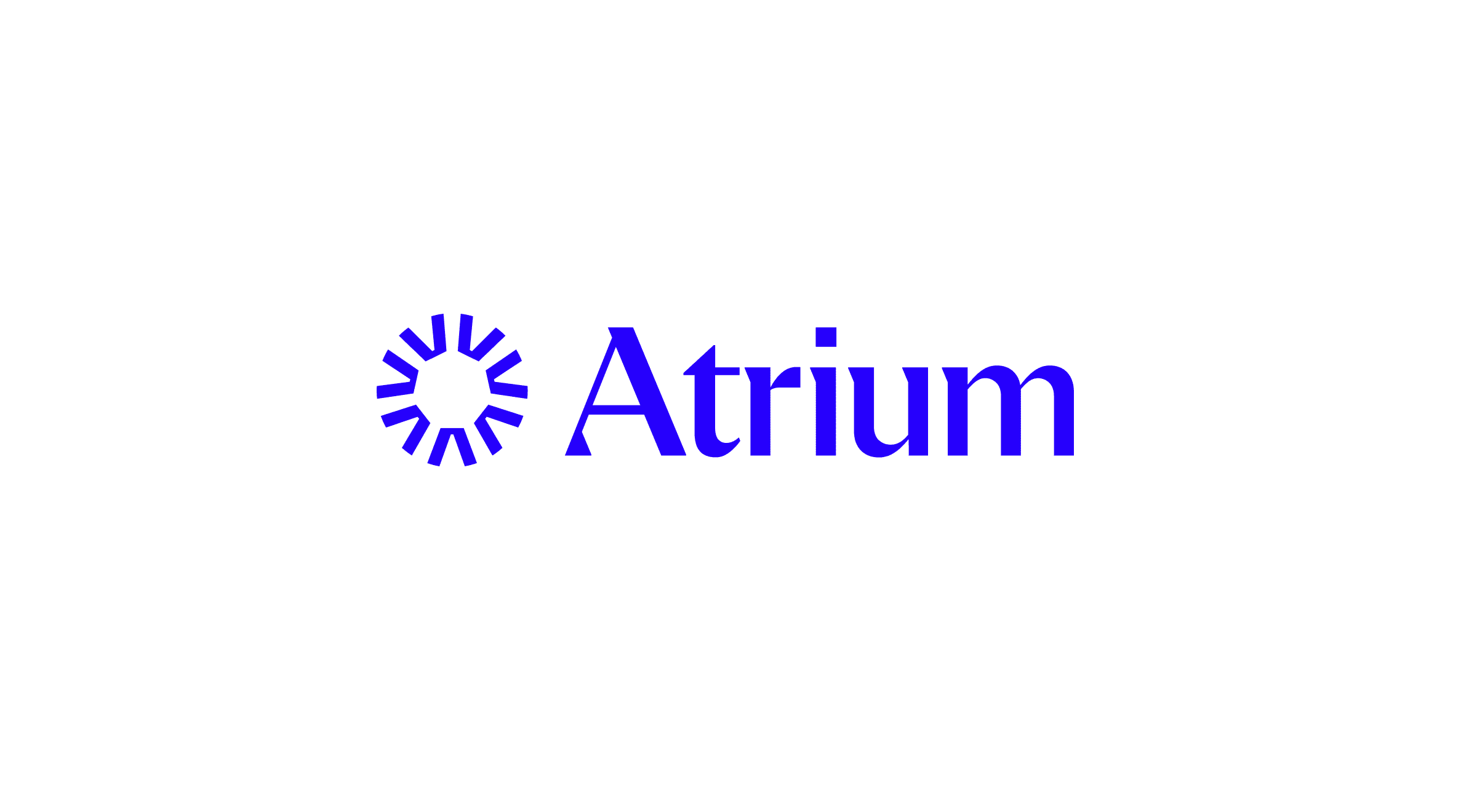 Logo design for Atrium leadership development